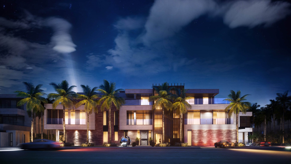 Cách thiết kế ánh sáng mặt tiền cho biệt thự