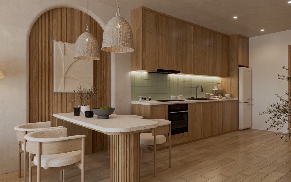 Nguyên tắc thiết kế căn hộ chung cư 130m² cần nhớ
