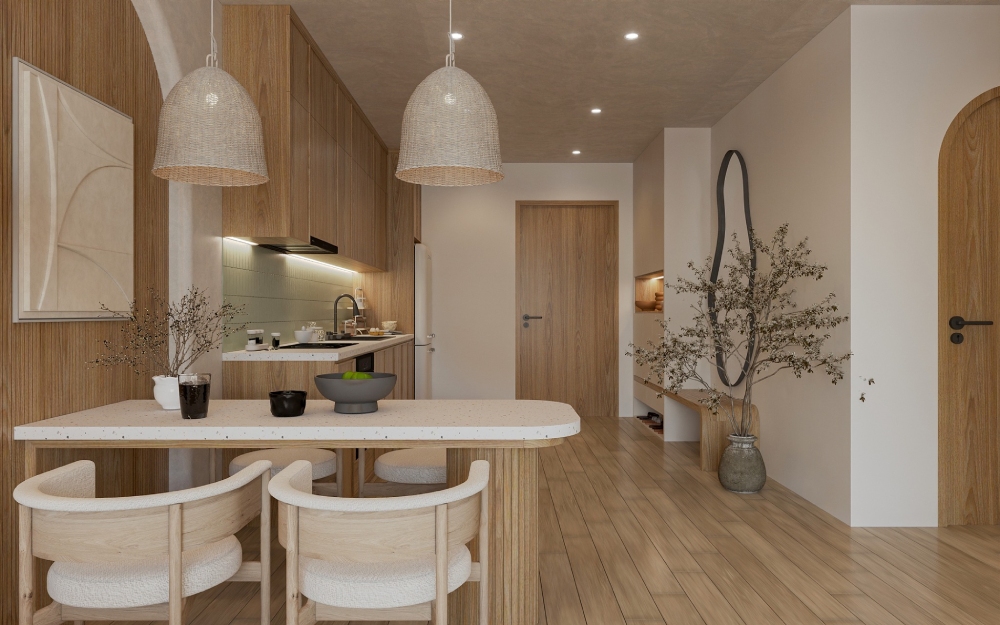 Các phong cách thiết kế căn hộ chung cư 130m²