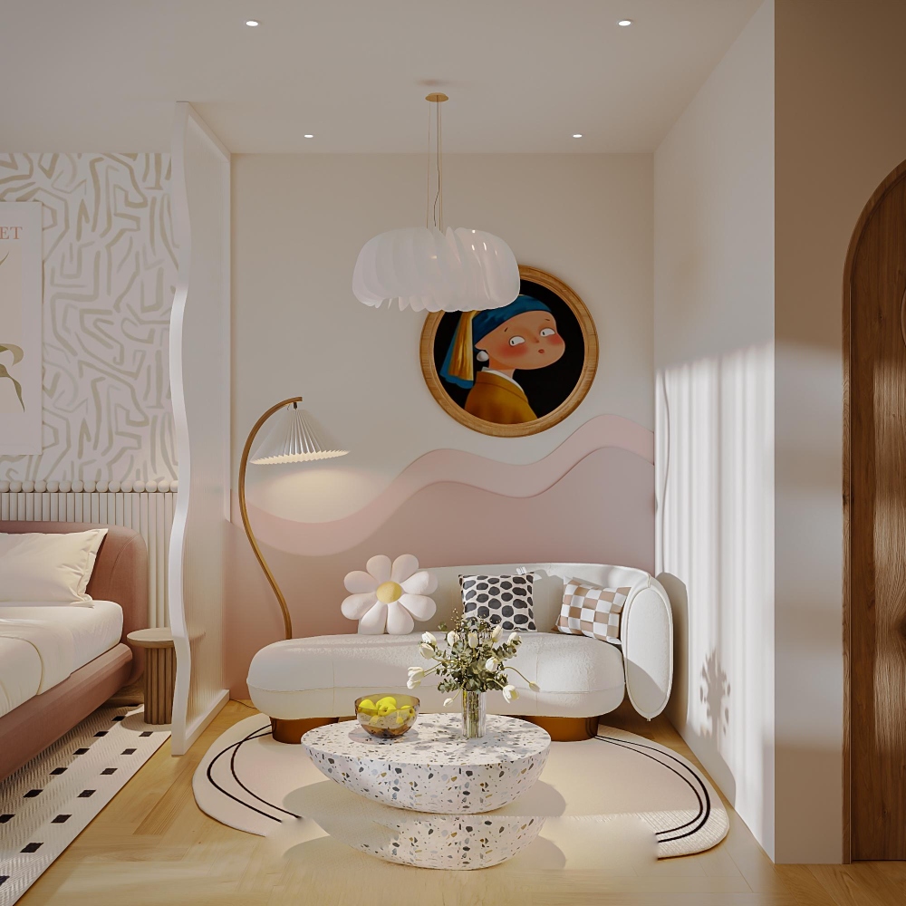 Mẫu thiết kế nội thất chung cư phong cách Scandinavian phòng tắm