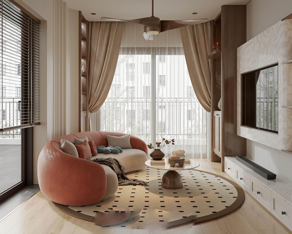 Thiết kế nội thất chung cư phong cách Scandinavian