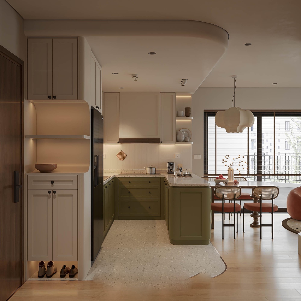 Thiết kế nội thất chung cư phong cách Scandinavian