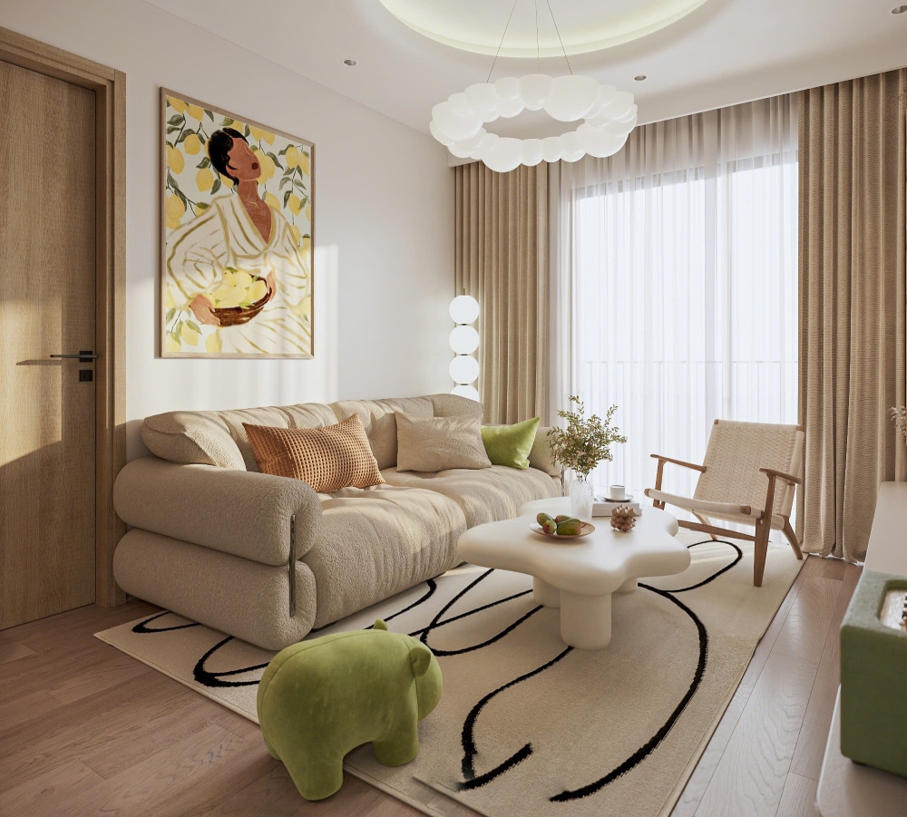 Thiết kế nội thất chung cư phong cách Scandinavian