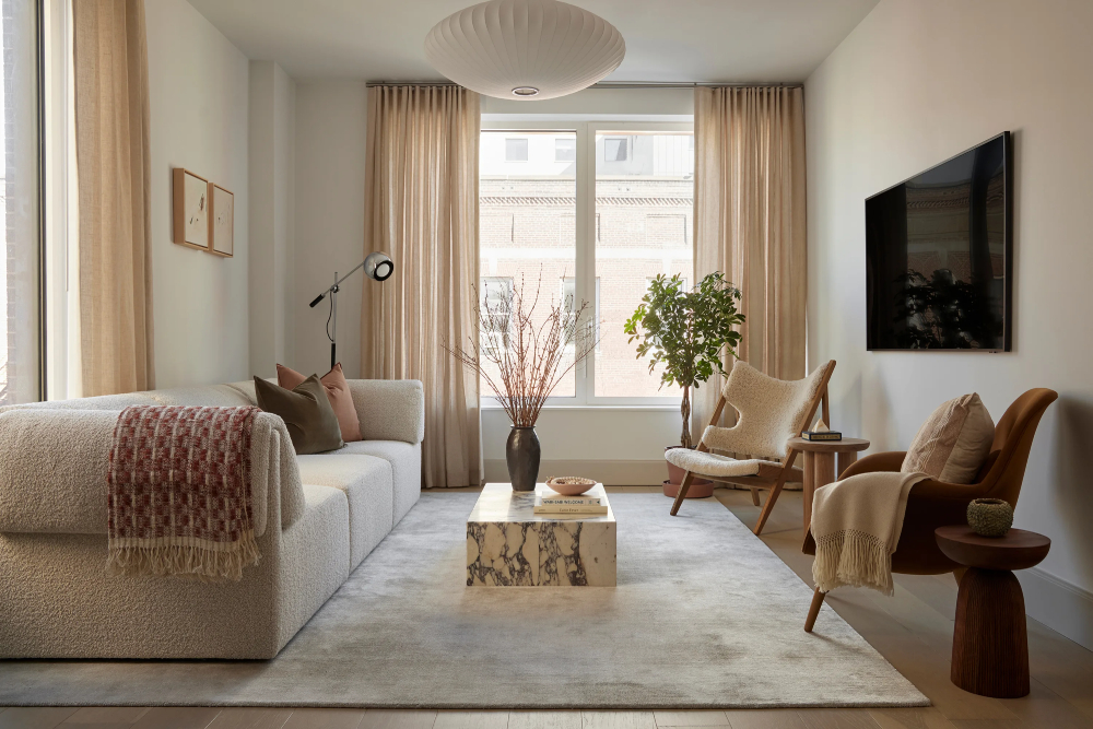 Thiết kế nội thất hợp phong thủy cho phòng khách