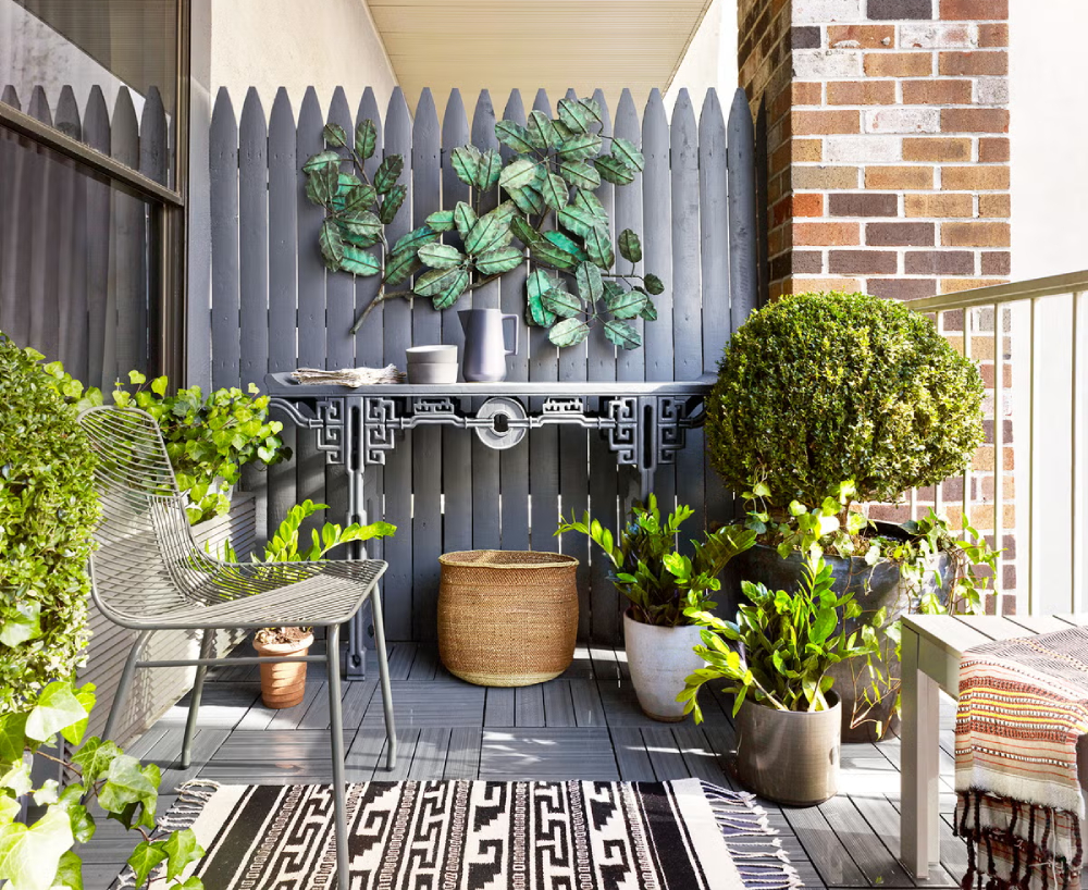 Thiết kế nội thất hợp phong thủy cho ban công