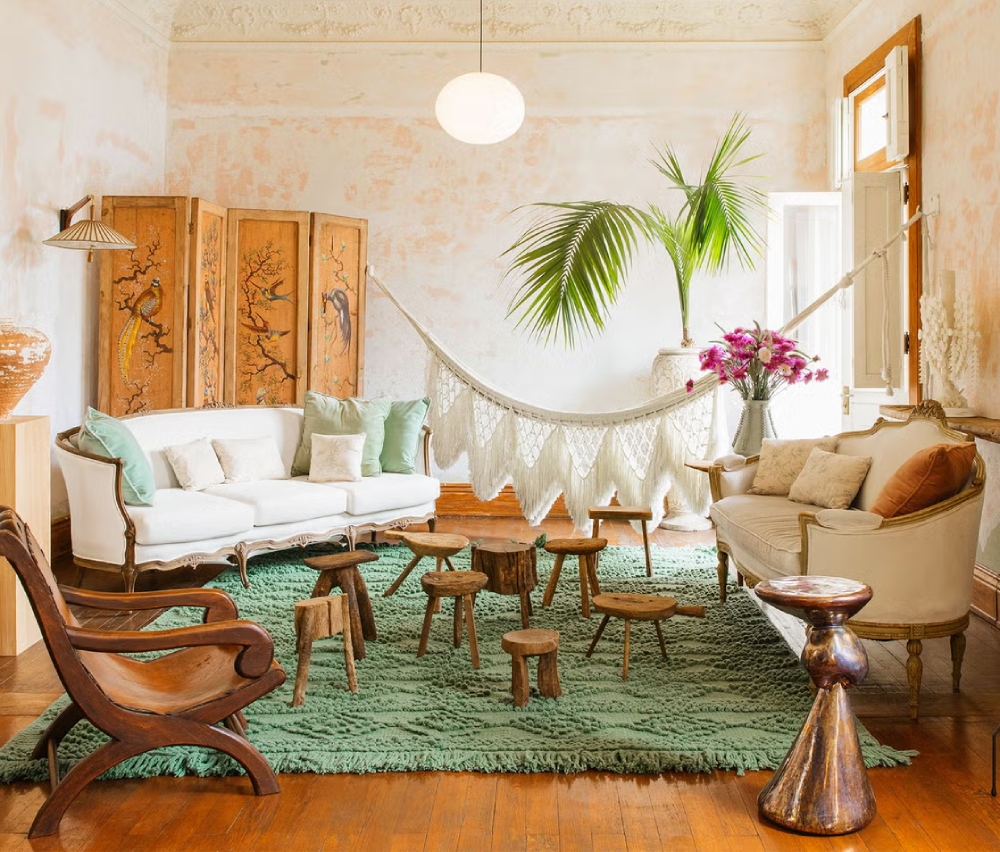 Đặc trưng của phong cách Bohemian trong trang trí nhà