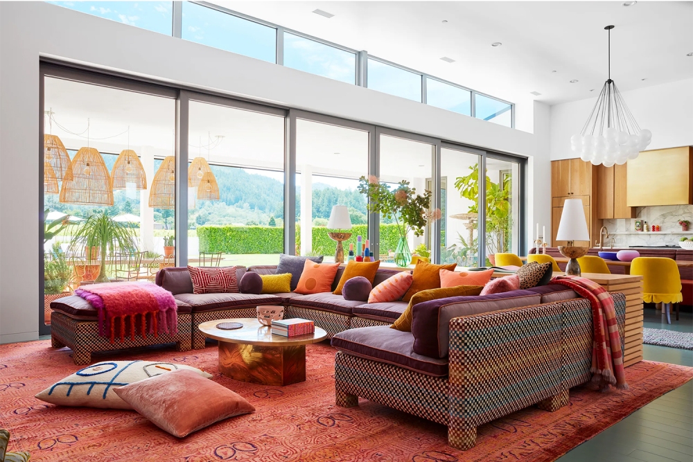 Cách trang trí nhà theo phong cách Bohemian cho phòng khách