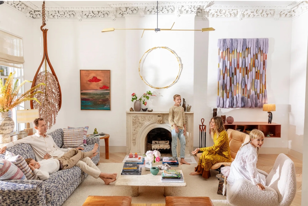 Cách trang trí nhà theo phong cách Bohemian cho phòng khách