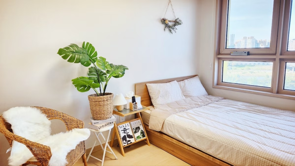 Cách trang trí phòng ngủ kiểu Hàn Quốc
