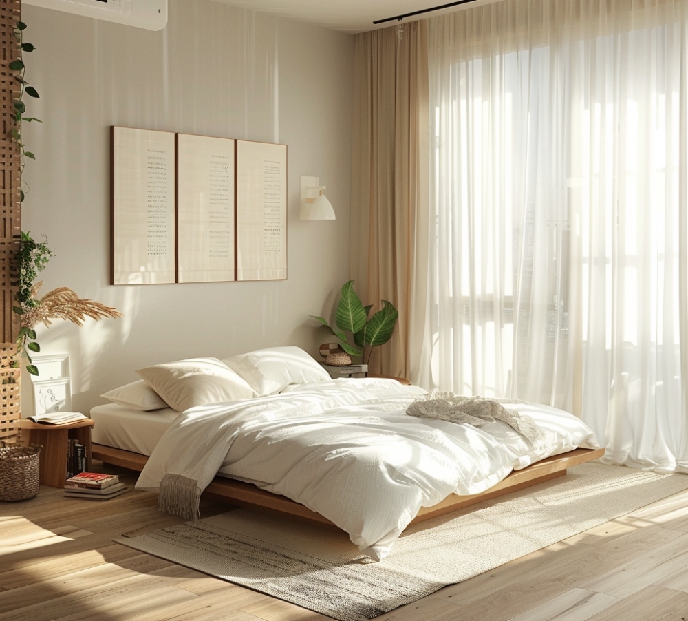 Cách trang trí phòng ngủ kiểu Hàn Quốc