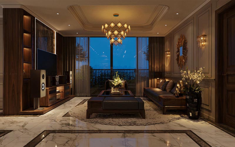 Ánh sáng trong thiết kế nội thất rất quan trọng