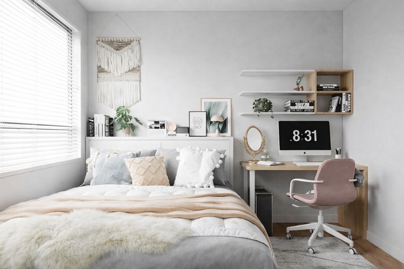 Phong cách trang trí tối giản hiện đại và ngăn nắp