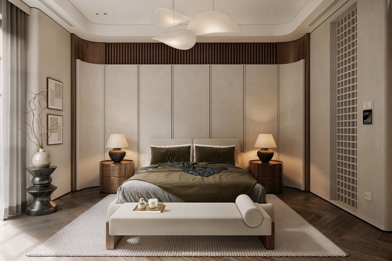 Diện tích từ 15-18m2 cho phép gia chủ tích hợp nhiều khu vực chức năng bên trong