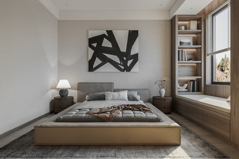 Diện tích phòng ngủ nhà cấp 4 tối thiểu nên dao động từ 9m2 - 12m2