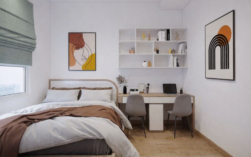 Gợi ý mẫu thiết kế phòng ngủ cho chung cư