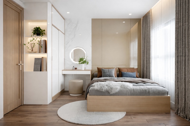 Phòng ngủ 12m2 có nhỏ không là câu hỏi được nhiều gia chủ quan tâm