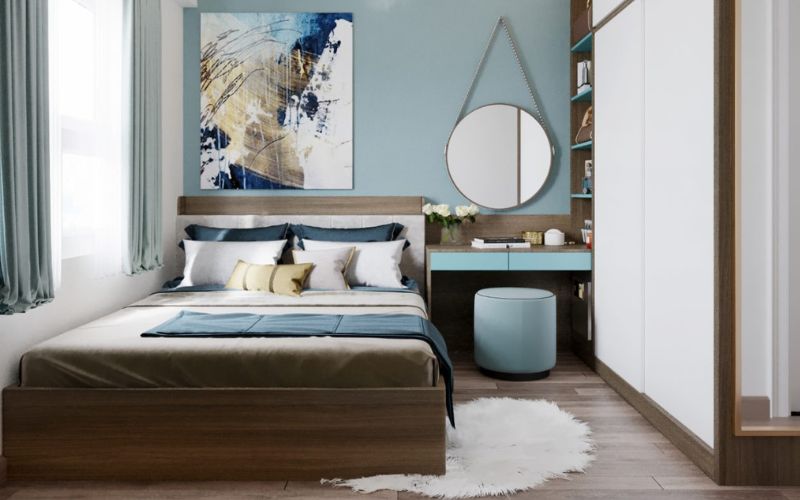 Tủ kịch trần là giải pháp hiệu quả giúp khai thác tối đa chiều cao của tường