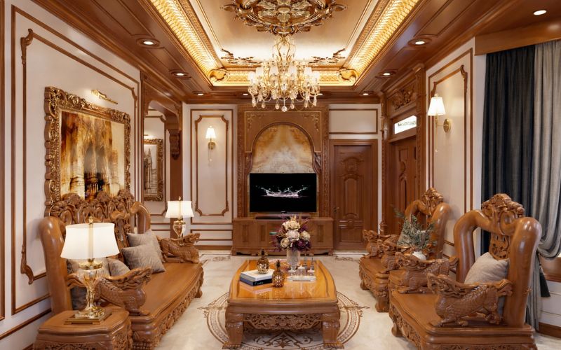 Việc sở hữu một không gian cổ điển cũng cho thấy chủ nhà có gu thẩm mỹ tốt