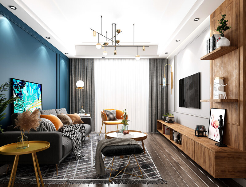 Phong cách Bắc Âu tập trung vào việc tạo ra không gian sống thông thoáng 