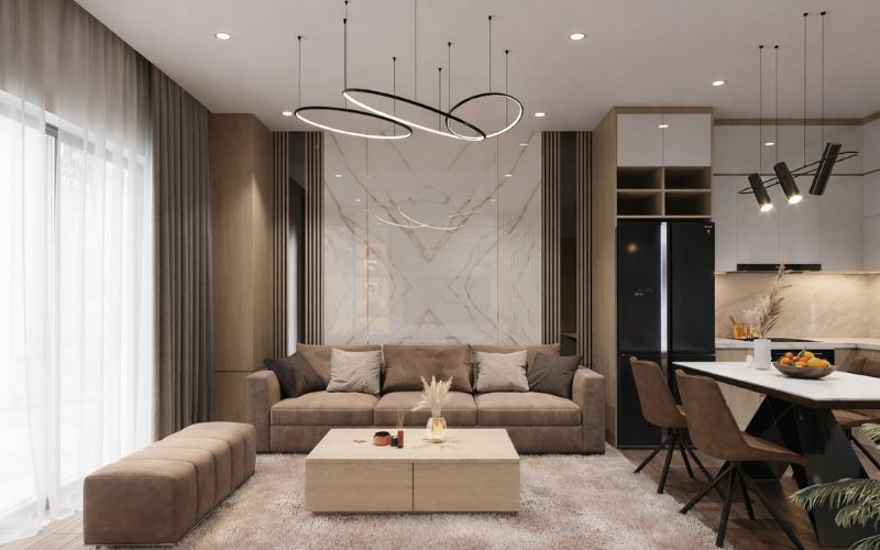 Thiết kế nội thất chung cư tại Mipec Riverside