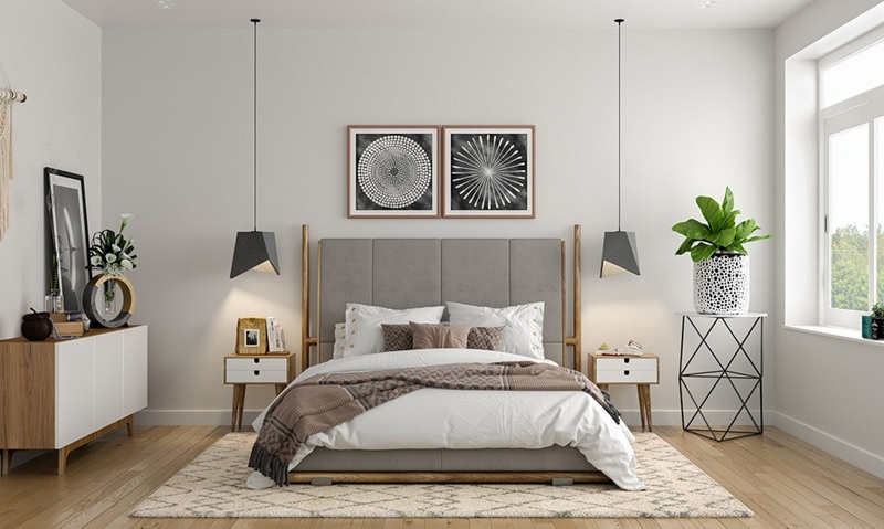 Thiết kế phòng ngủ phong cách Scandinavian