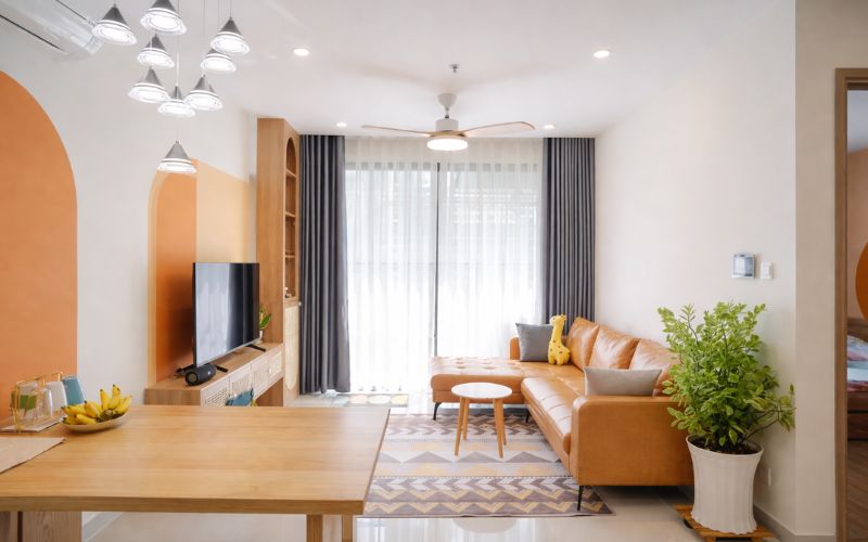 Đồng bộ phong cách thiết kế giữa các phòng