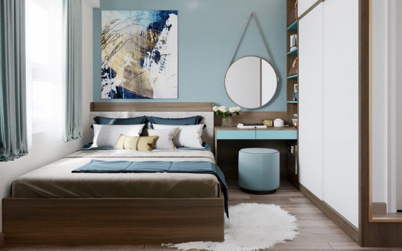 Thiết kế nội thất phòng ngủ 15m2 cho người độc thân