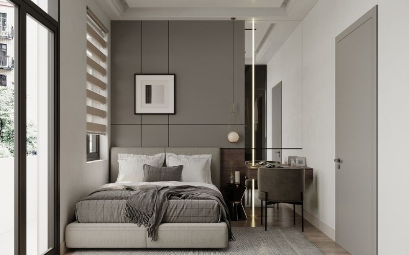 Ưu tiên các món đồ nội thất nhỏ gọn, đơn giản