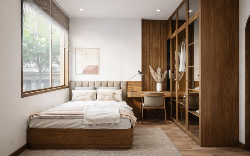 Phong cách Japandi kết hợp giữa sự tối giản của Nhật Bản và sự ấm áp của Bắc Âu