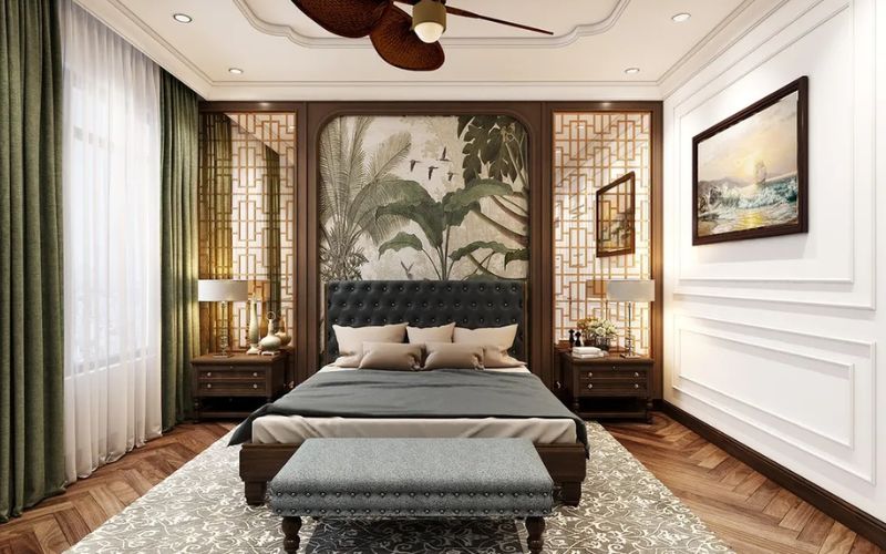 Phong cách Đông Dương được khá nhiều gia đình yêu thích