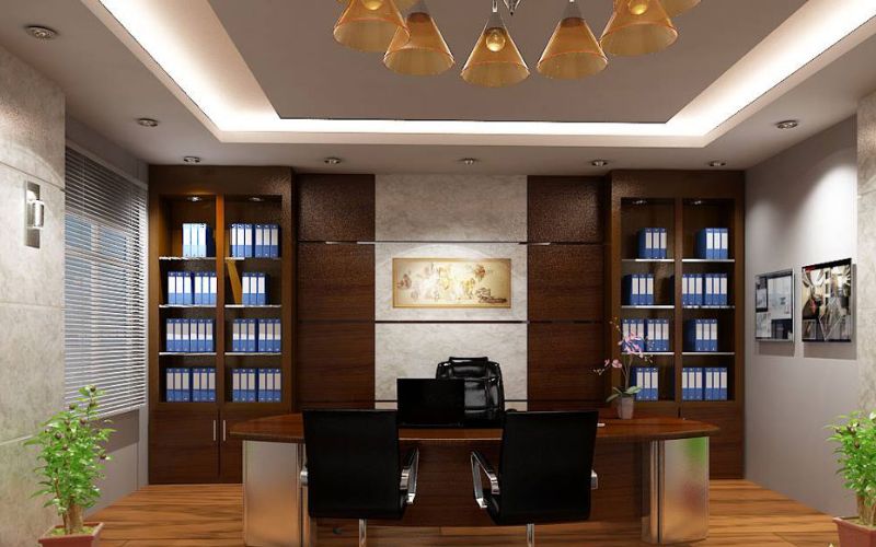 Nguyên tắc thiết kế nội thất văn phòng luật đó là cần đảm bảo sự riêng tư và bảo mật 