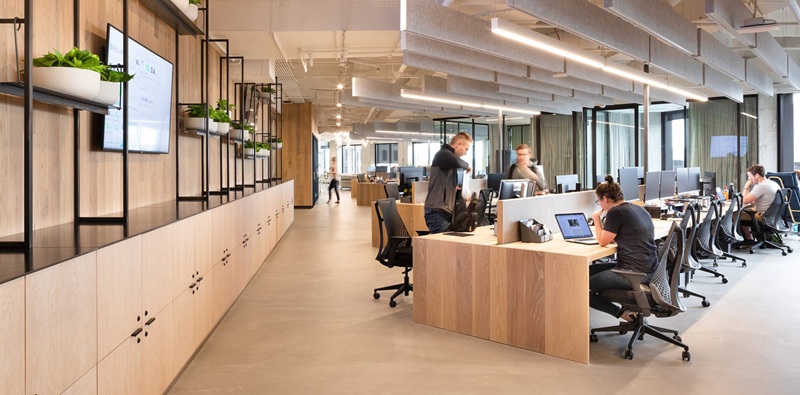 Văn phòng từ 200-500m2 được coi là khá rộng rãi