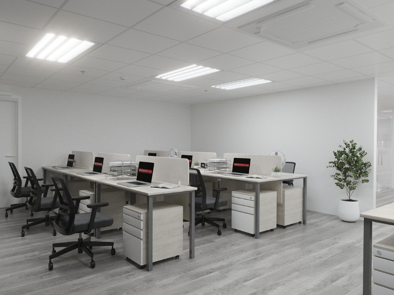 Với diện tích rộng dưới 100m2, chủ đầu tư nên thiết kế nội thất theo phong cách tối giản