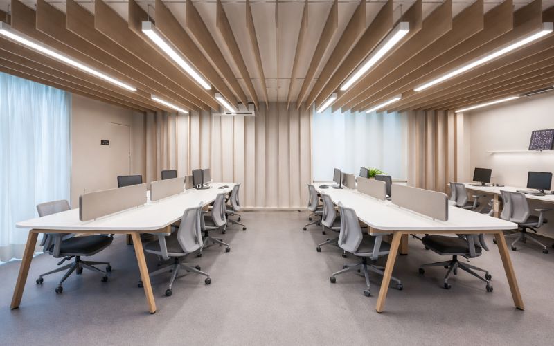 Ứng dụng vật liệu tự nhiên để dễ vệ sinh và giữ được vẻ gọn gàng lâu dài