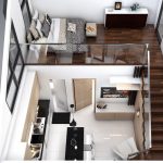 cách bố trí gác lửng