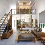 phòng khách đẹp cho nhà cấp 4