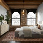 cách trang trí phòng ngủ trên gác xép