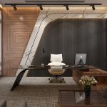 thiết kế nội thất văn phòng giám đốc