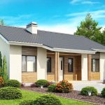 Mẫu nhà 2 phòng ngủ 1 phòng khách đẹp và bản vẽ mặt bằng chi tiết